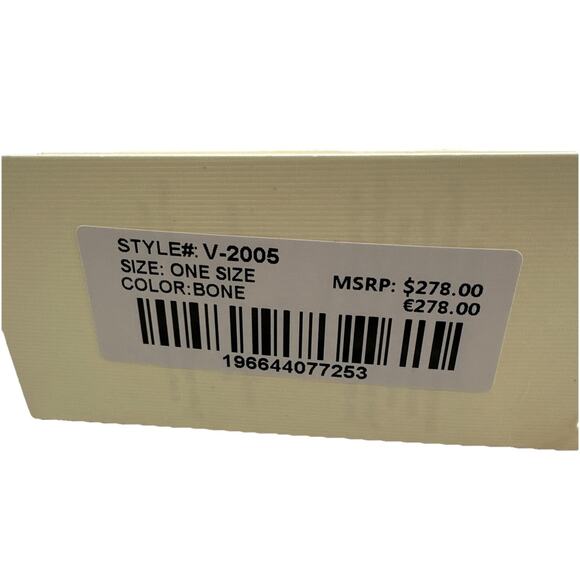 Valentino Orlandi NWT Bone Quilted Vegan Leather Cross Body Handbag Purse $278 - Picture 14 of 14